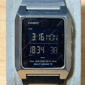 Casio I-RANGE IRW-M200 Tough Solar Atomic Multiband 5 Mens Digital Watch WV-M400